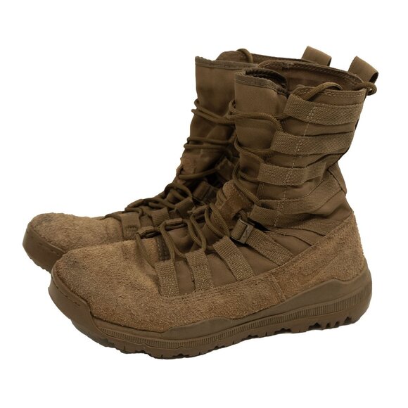 Nike Special Field System Boot Tactical Military Leather 0.68 Rubber Sole Combat - Picture 1 of 16